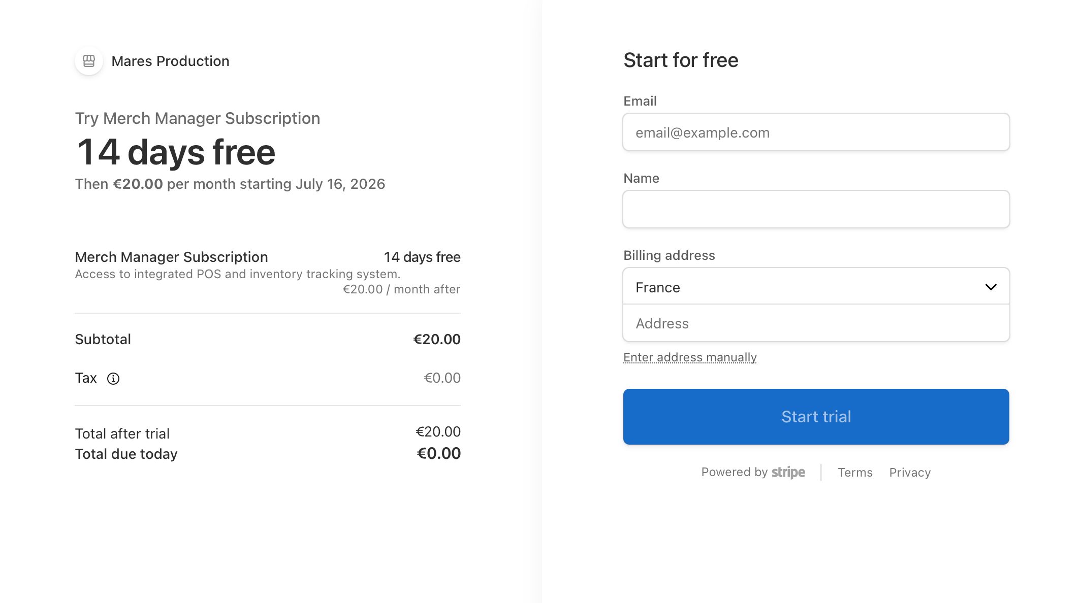 Stripe Customer Portal